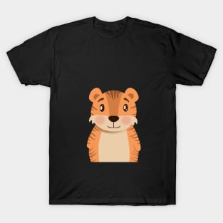 Baby Tiger Nursery Illustration T-Shirt